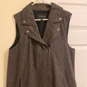 Banana Republic Moto Long Vest